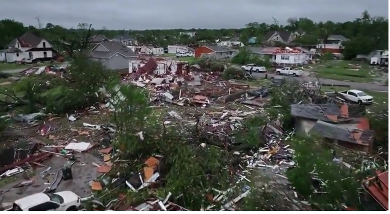 Ovo su posljedice tornada koji su poharali Oklahomu